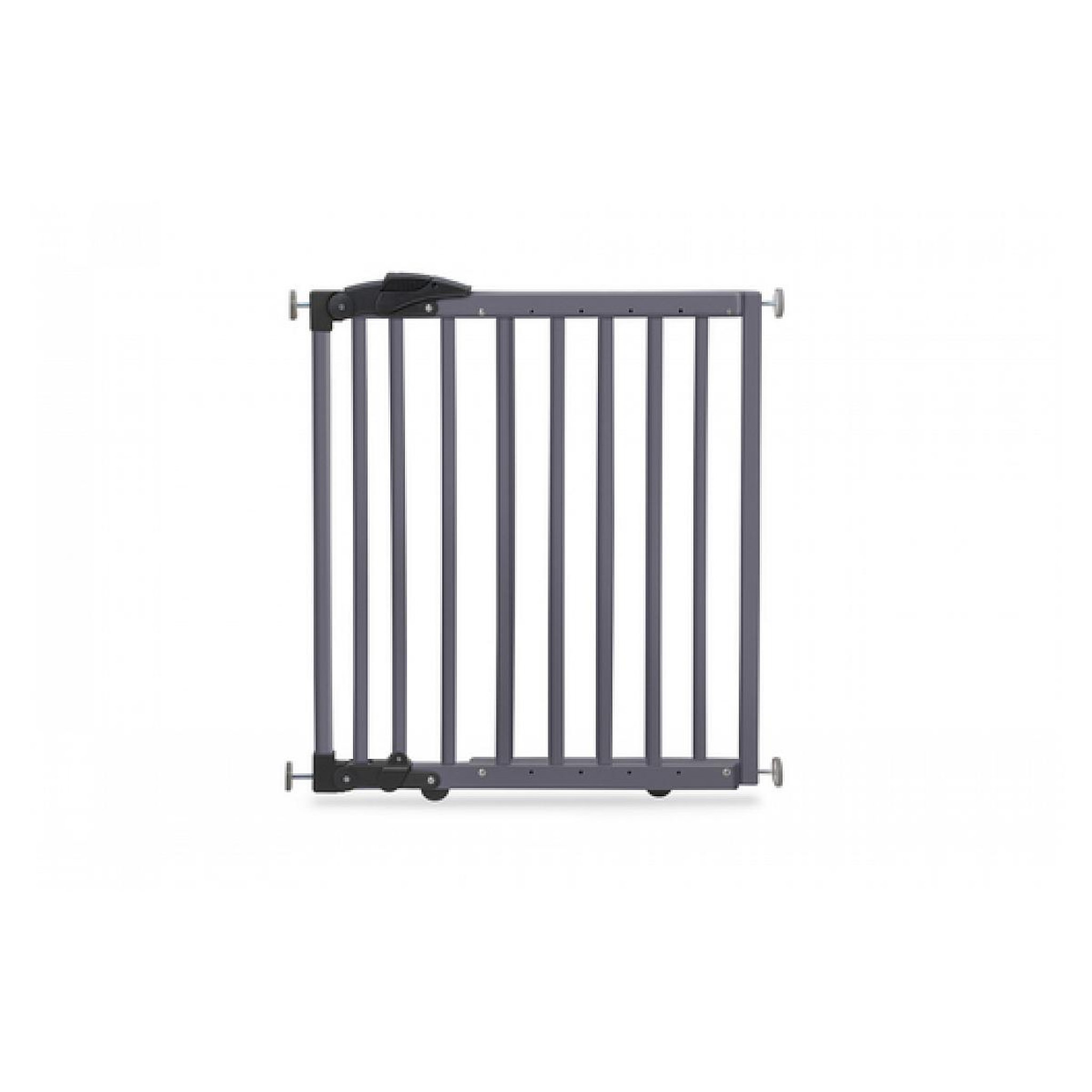 Voir la diapositive 4 : GEUTHER Barrière de porte à fixer par pression 68 a 102 cm Couleur Gris