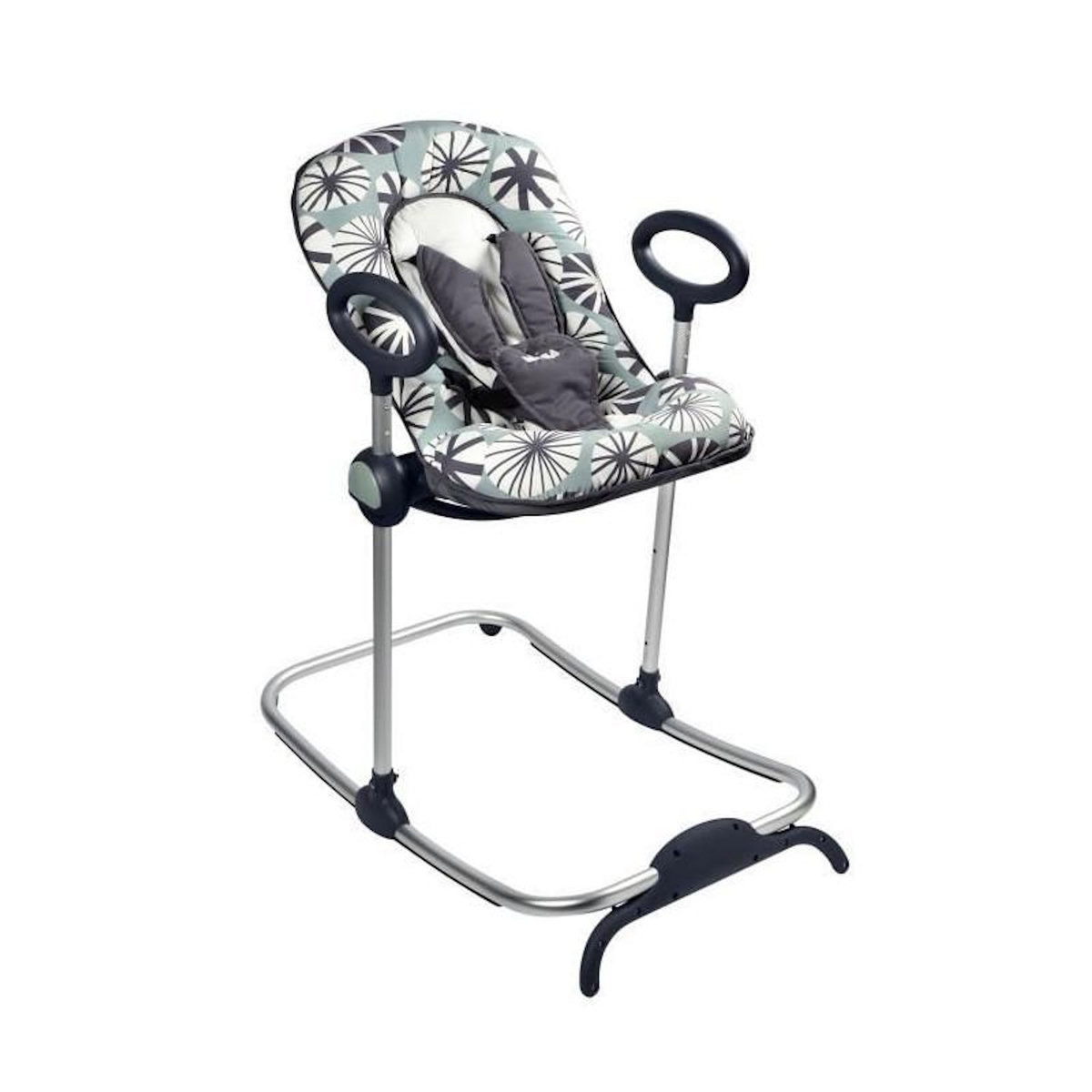 BEABA BEABA, Transat Up+Down I, Transat Reglable en Hauteur, Pour Bebe et Enfants, 3 Positions dInclinaison, Nymphea