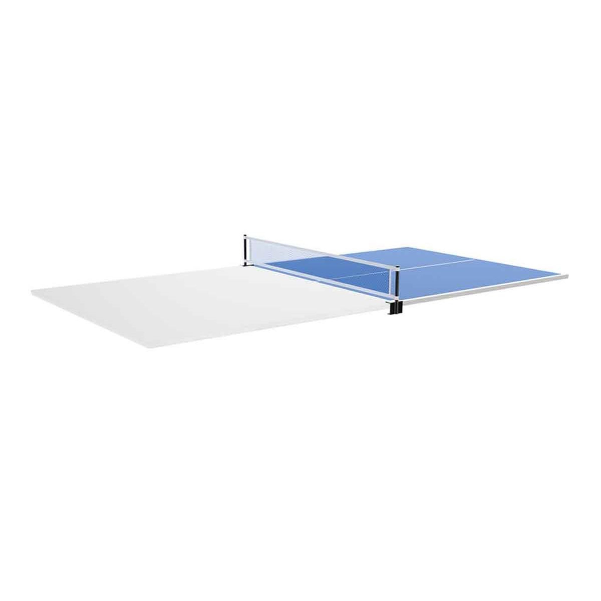 DE FAUGERES Plateau Dinatoire Réversible  Ping Pong  213cm Blanc Laqué