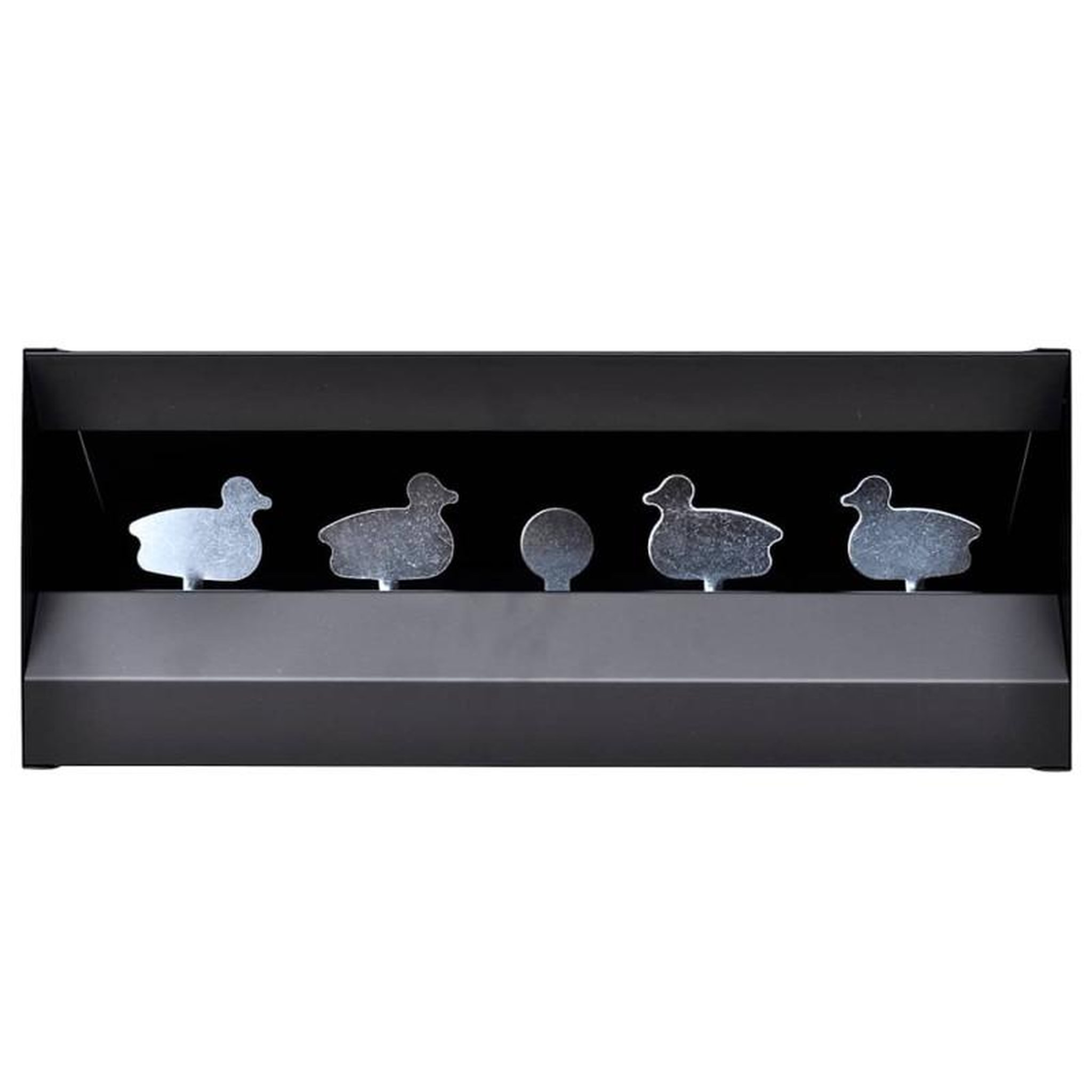 Voir la diapositive 2 : VIDAXL Cible de tir magnétique 4 + 1 cibles design de canard