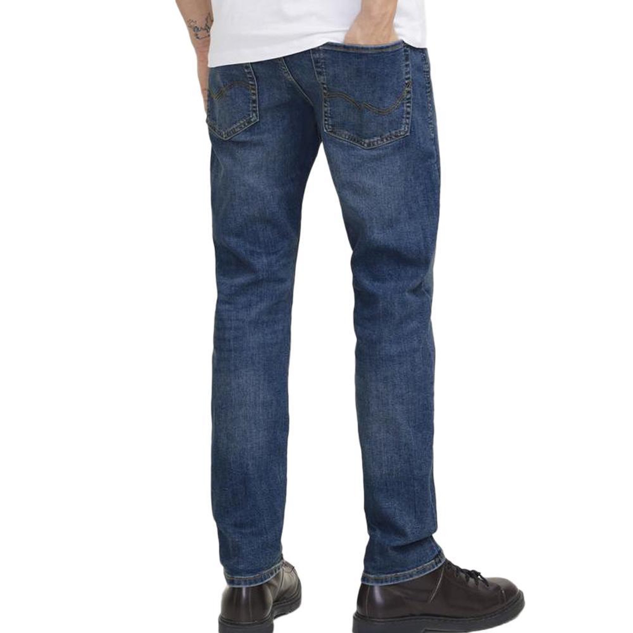 Voir la diapositive 2 : Jack & Jones Jean Droit Bleu Jean Homme Jack & Jones Mike