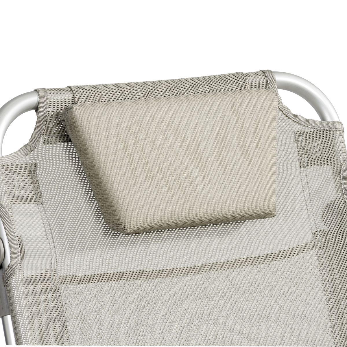 Clic Clac des Plages Fauteuil relax aluminium 4 positions gris CLIC CLAC