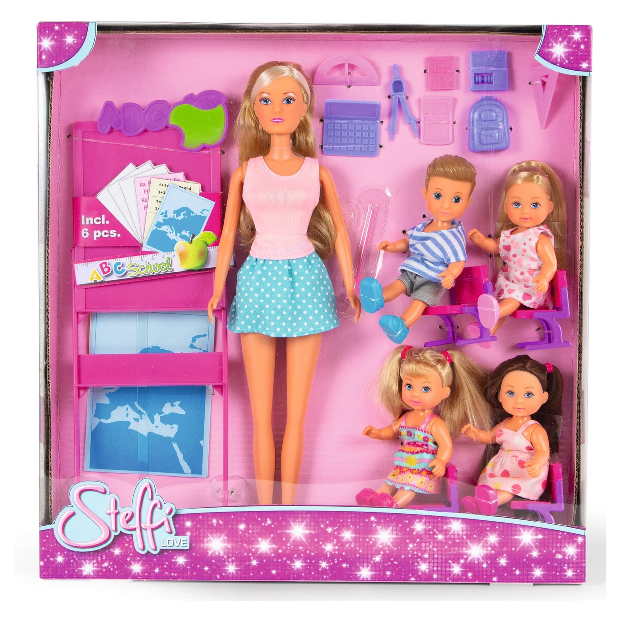 Voir la diapositive 2 : Poupée Steffi Love maîtresse d'école