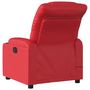 Voir la diapositive 5 : VIDAXL Fauteuil de massage inclinable electrique rouge similicuir