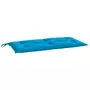 VIDAXL Coussin de banc de jardin bleu clair 100x50x7 cm tissu oxford