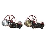 AAAAA Horloge de table DKD Home Decor Argenté Doré Fer Vintage 40 x 20 x 26 cm (2 Unités)