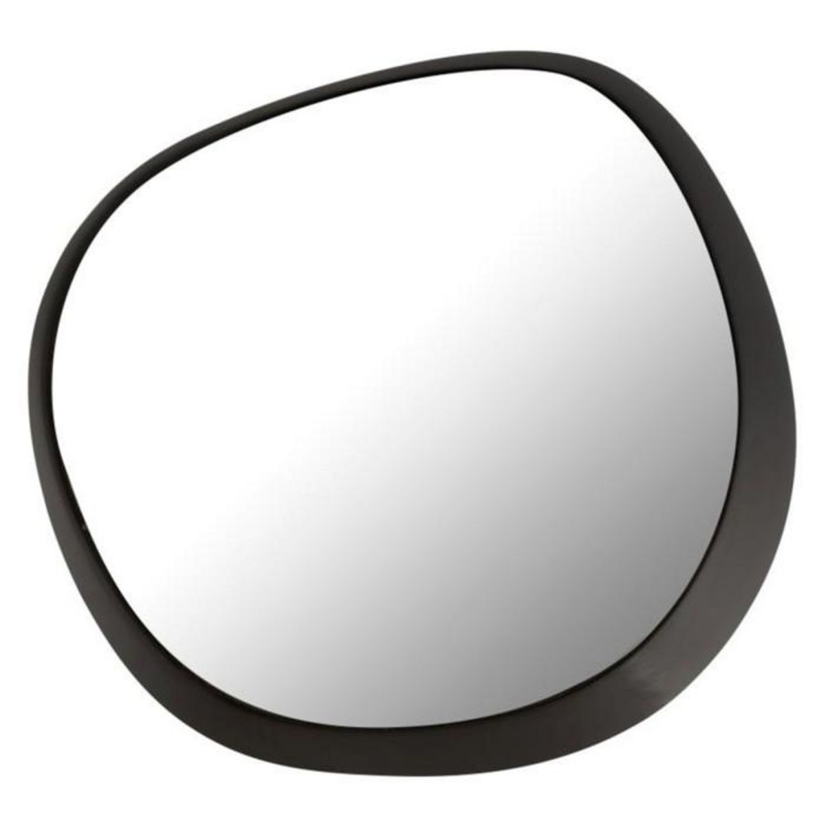 Paris Prix Miroir Mural en Métal  Lorenzo  86cm Noir