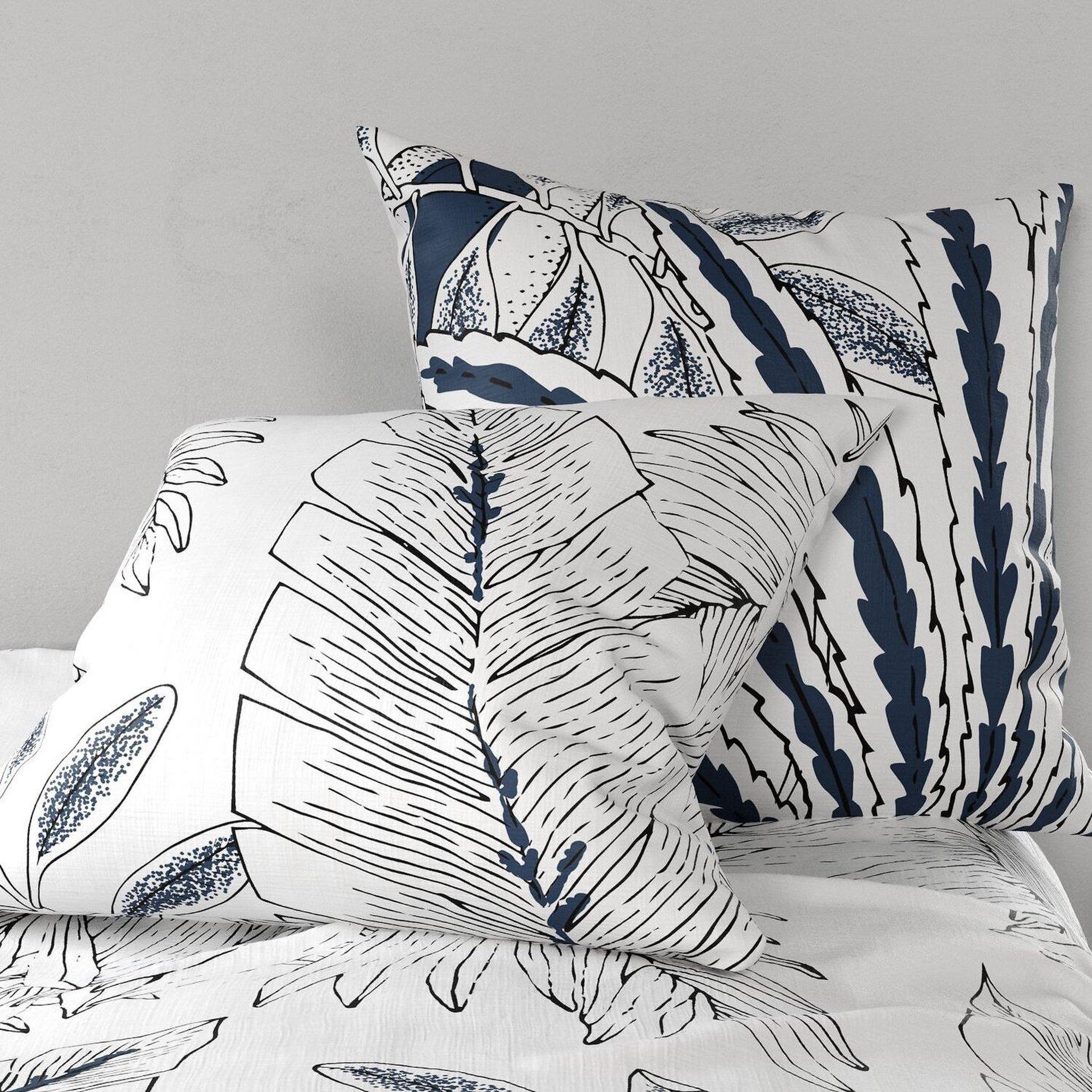 Voir la diapositive 4 : ATELIER DU COTON Parure de drap 100% coton 57fils zanzibar