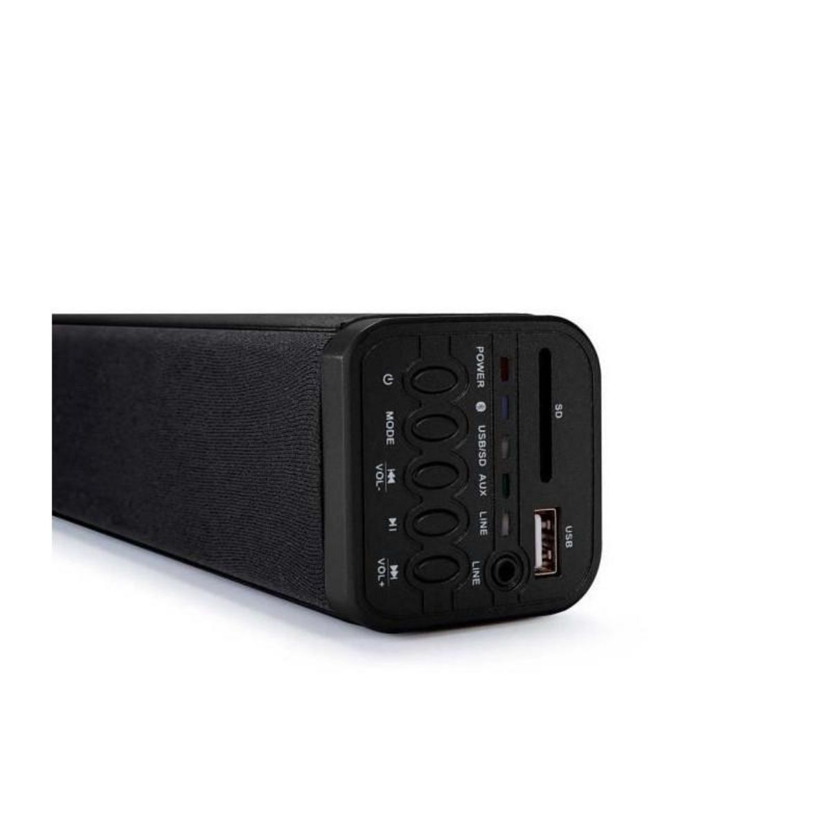 THOMSON Thomson SB250BT Barre de son 2.1 avec Caisson de Basses - Puissance 200 Watts - Bluetooth - Entree RCA - USB/SD - Telecommande