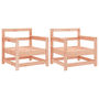 Voir la diapositive 2 : VIDAXL Chaises de jardin lot de 2 cm bois massif douglas