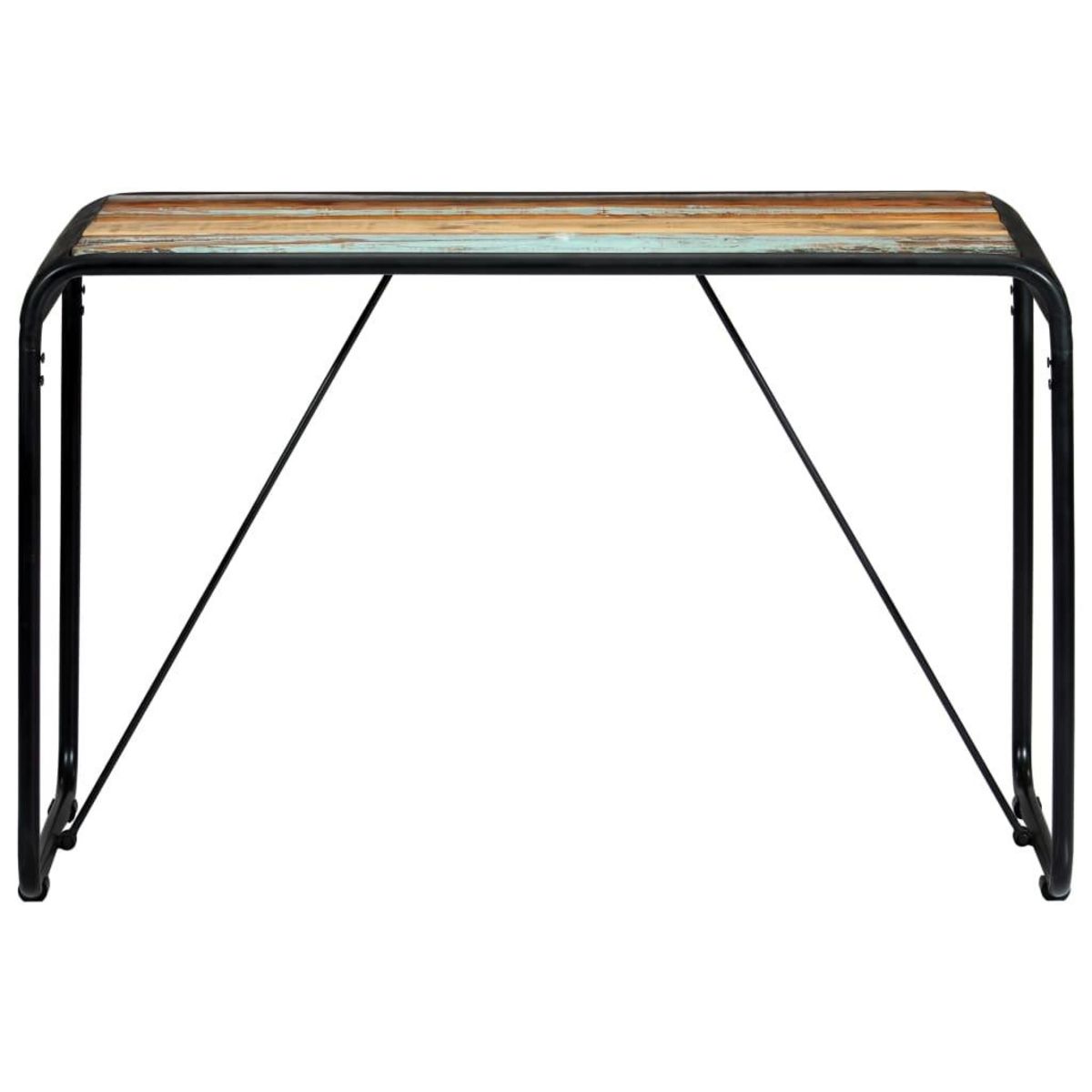VIDAXL Table de salle a manger 118x60x76cm Bois de recuperation massif