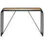 Voir la diapositive 2 : VIDAXL Table de salle a manger 118x60x76cm Bois de recuperation massif