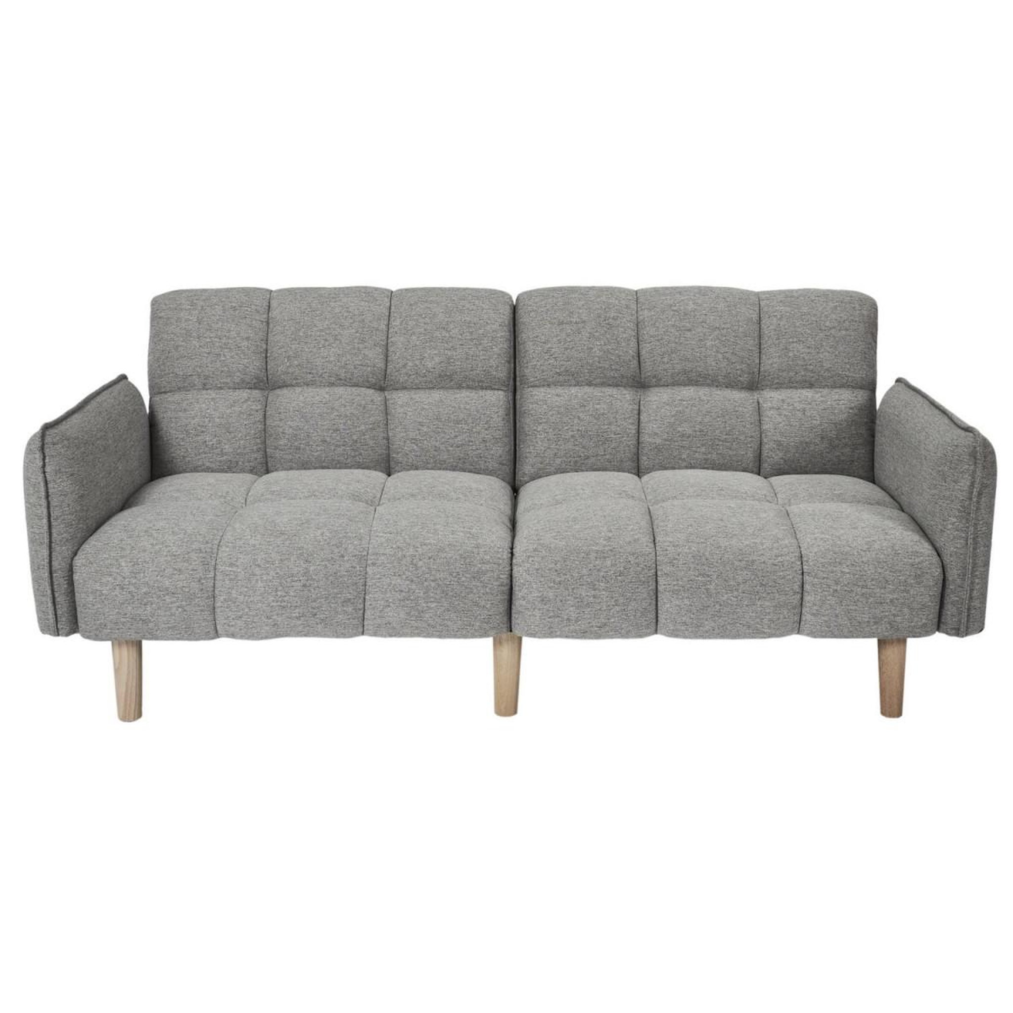 Voir la diapositive 2 : The Home Deco Factory Canapé convertible  dream  195cm gris