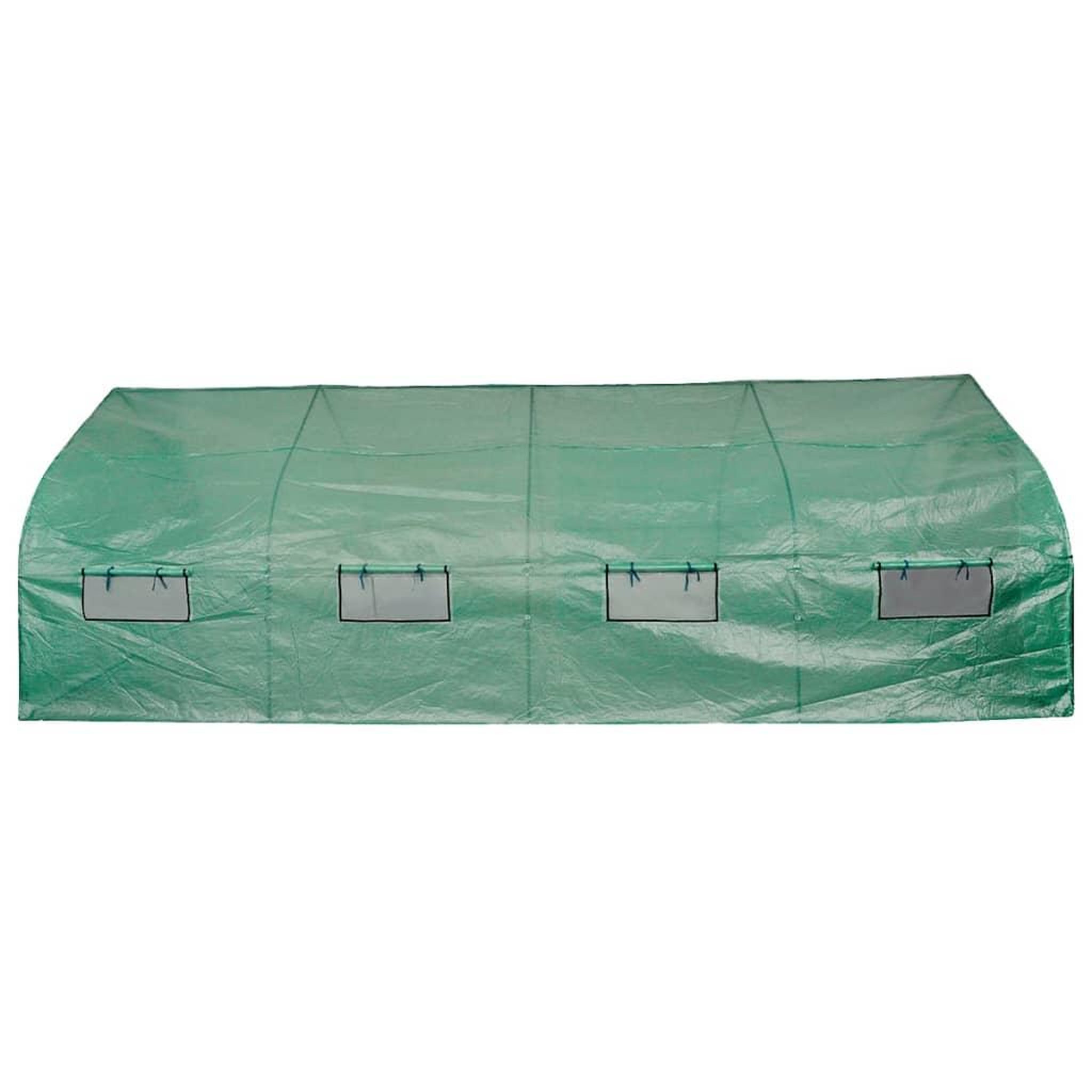 Voir la diapositive 3 : VIDAXL Serre portable cadre en acier 18 m^2