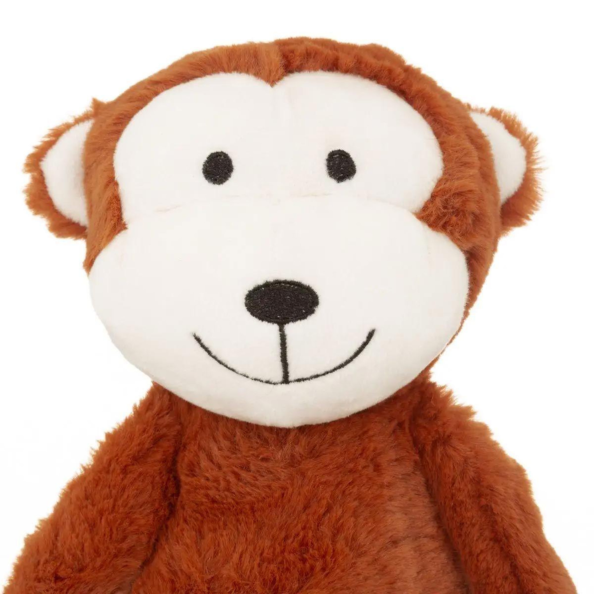 Voir la diapositive 2 : Atmosphera Kids Peluche enfant singe  jungle  47cm marron