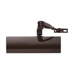 ABUS Ferme porte Alu 85kg max avec Capot Marron