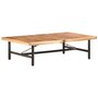 Voir la diapositive 1 : VIDAXL Table basse 142x90x42 cm Bois d'acacia massif