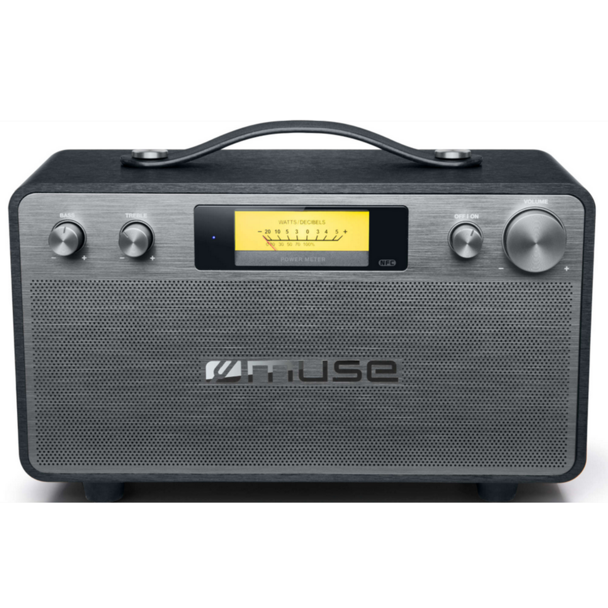 Muse Enceinte nomade bluetooth noir - m670bt