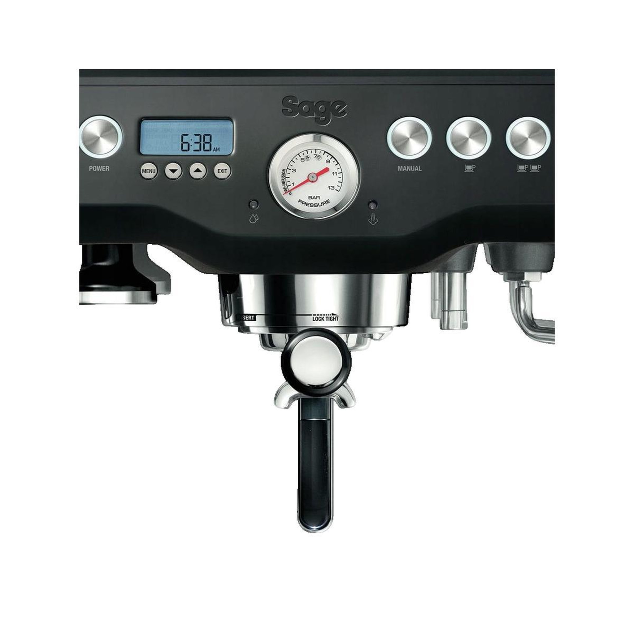 Voir la diapositive 3 : Sage SP Machine à expresso Sage BES920BTR noir