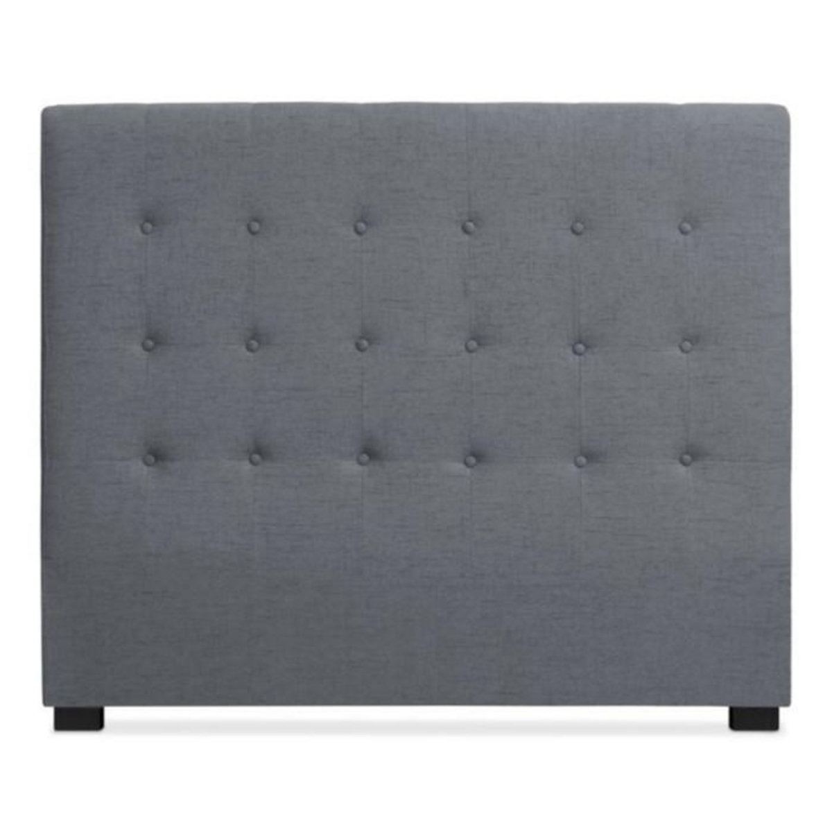 Paris Prix Tête de Lit Capitonnée en Tissu  Amor  140cm Gris