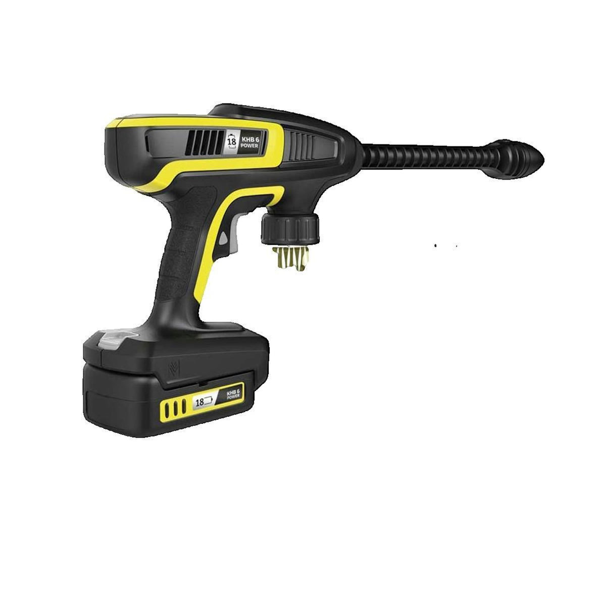 KARCHER Jouet éducatif Smoby Pistolet de nettoyage KHB6 noir et jaune