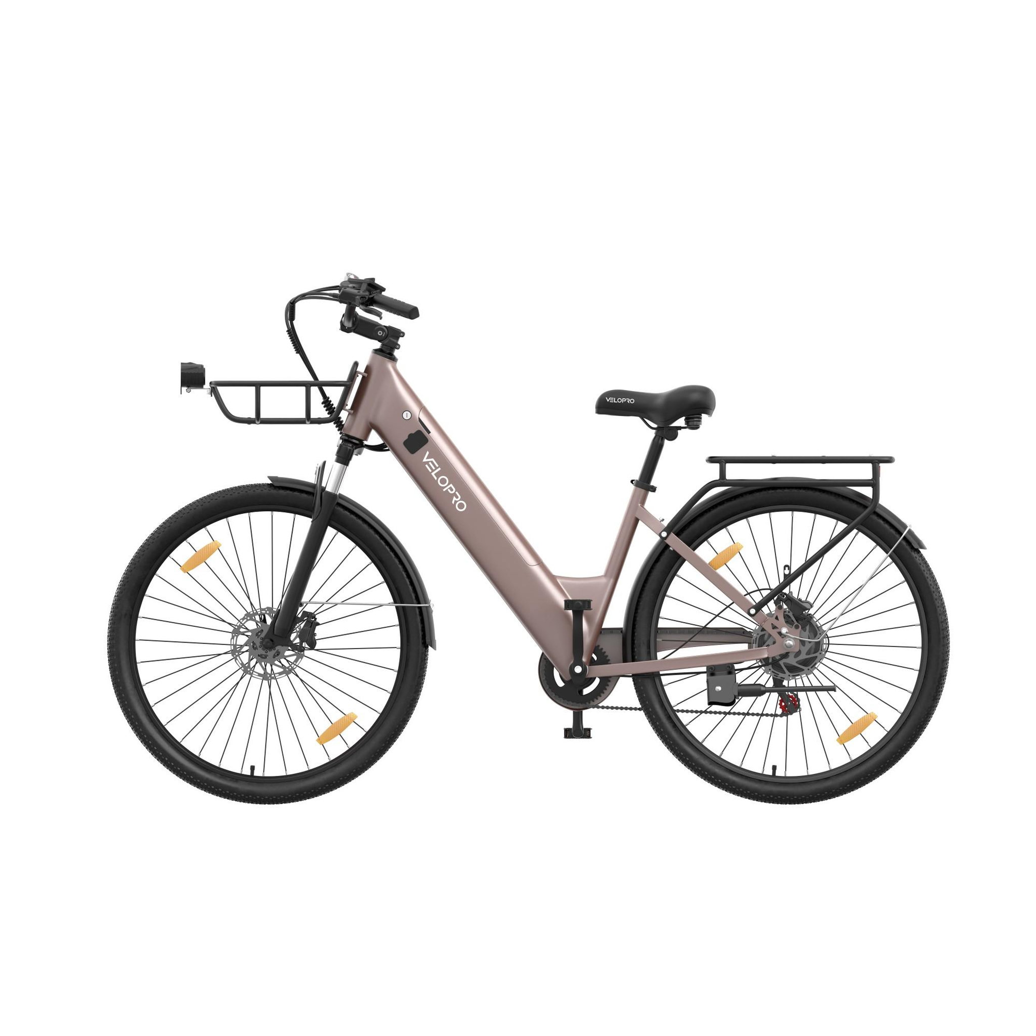 Voir la diapositive 2 : VELOPRO Vélo électrique de ville velopro c1pro 250 w