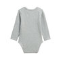 Voir la diapositive 4 : Petit Béguin Lot de 2 bodies bébé manches longues Petit Loup