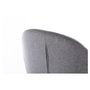 Voir la diapositive 8 : Lot de 2 chaises arrondies pieds métal noir LINE