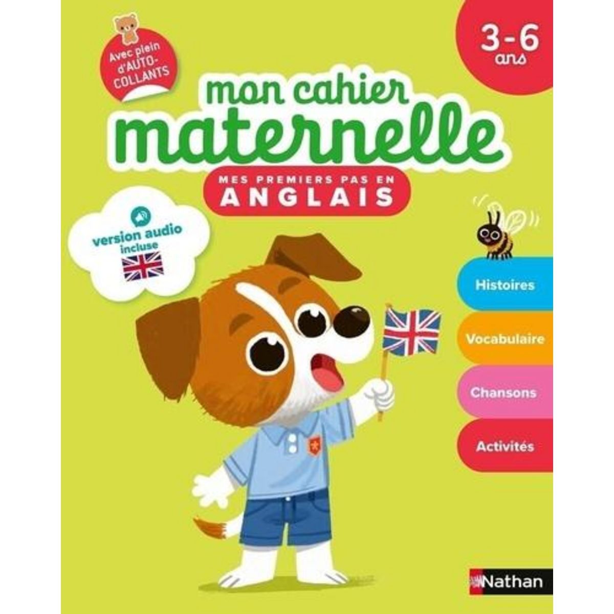 MON CAHIER MATERNELLE MES PREMIERS PAS EN ANGLAIS, Loupy Christophe