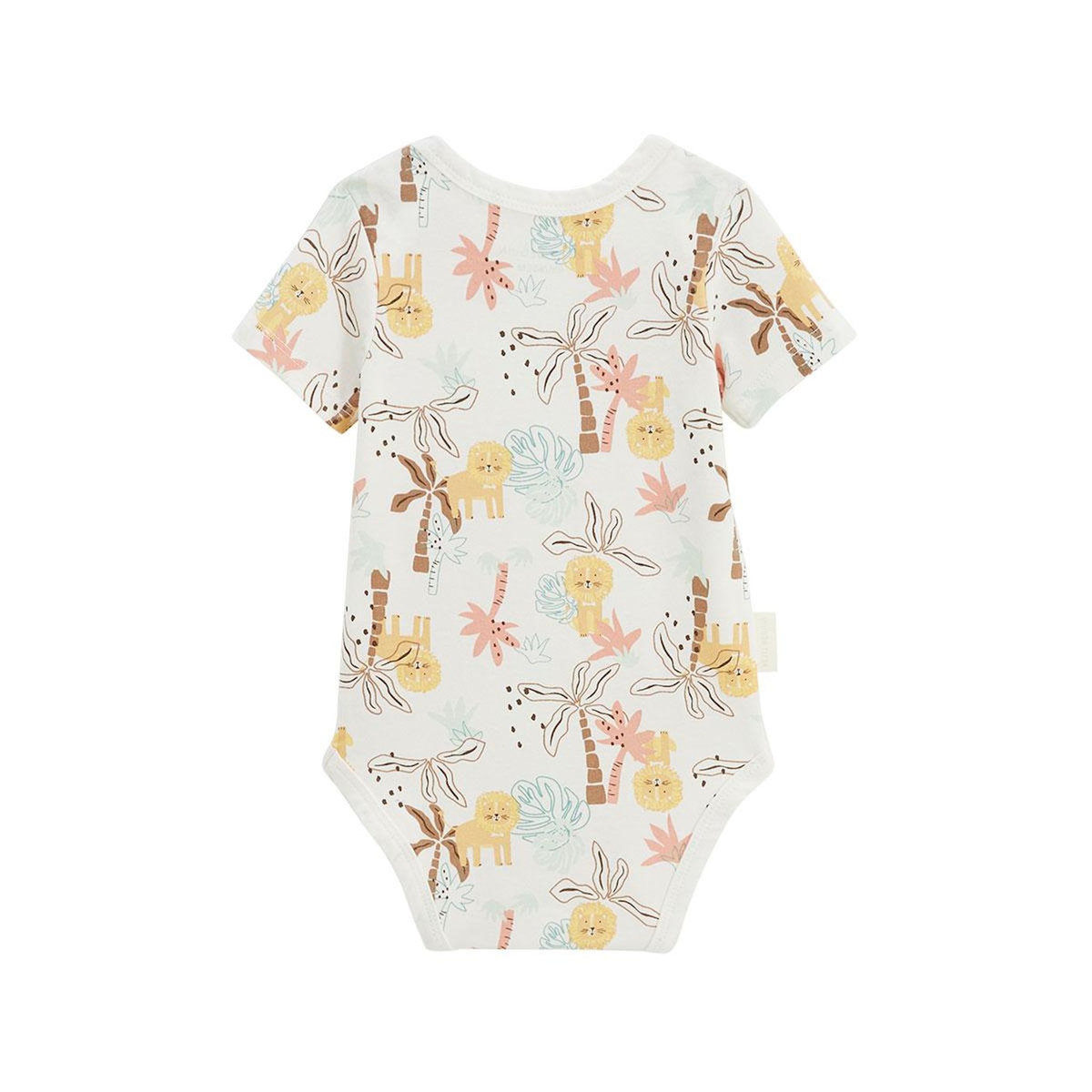 Petit Béguin Lot de 2 bodies bébé manches courtes Auguste