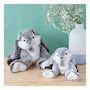 Voir la diapositive 3 : Histoire D'Ours Doudou - Lapin marius - 40 cm