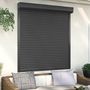 Voir la diapositive 1 : VIDAXL Volet roulant aluminium 140x150 cm anthracite