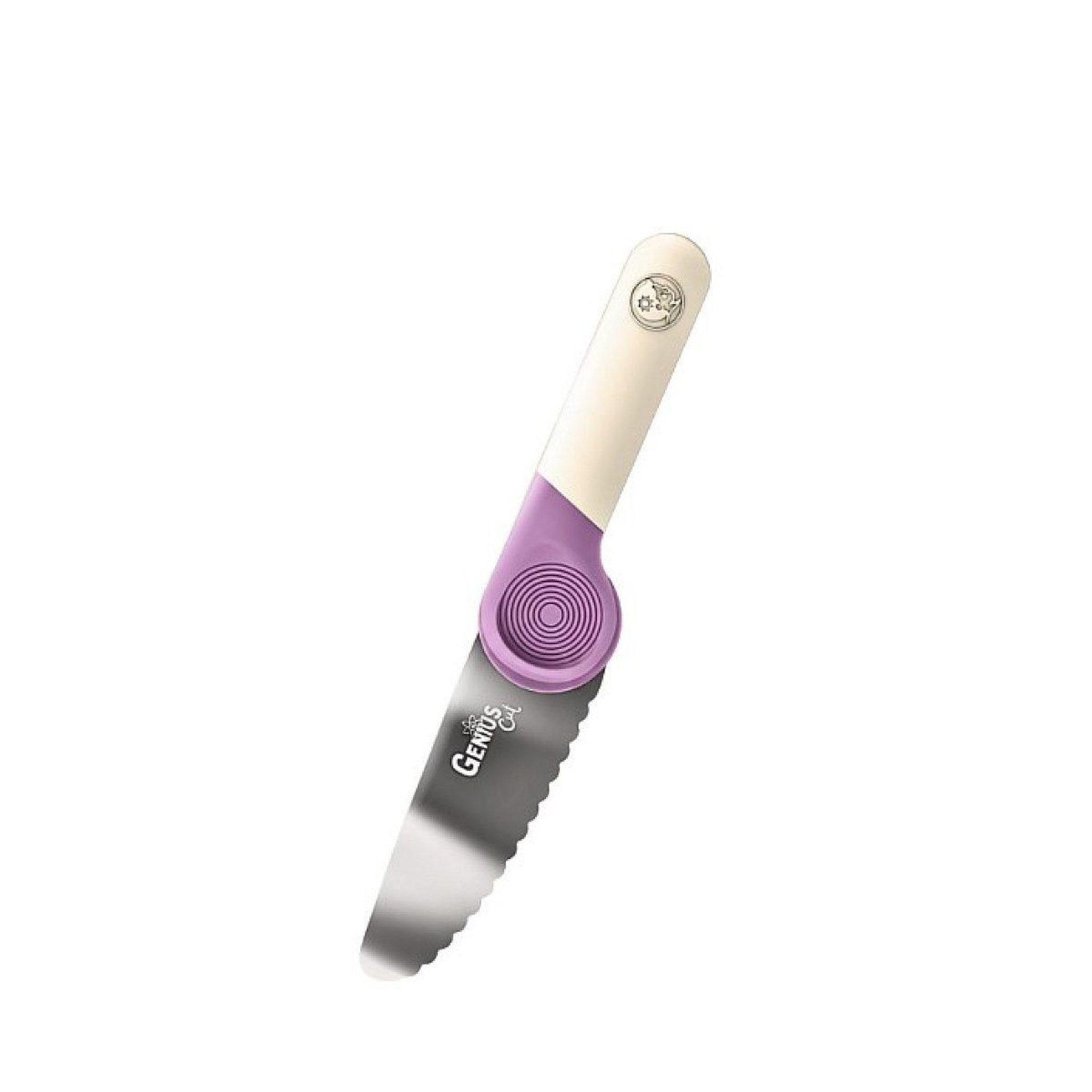 LES PETITS ARCHITECTES Le couteau educatif genius cut couleur creme myrtille