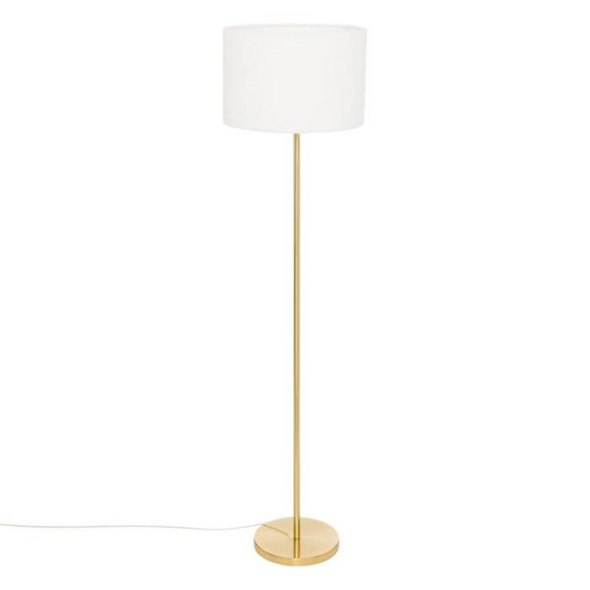 ATMOSPHERA Lampadaire Design Bouclette  Tina  150cm Or