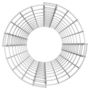 Voir la diapositive 5 : VIDAXL Lit sureleve a gabion circulaire 3pcs Acier galvanise Ø30x100cm