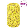 Voir la diapositive 1 : VIDAXL Corde de bateau Jaune 2 mm 250 m Polypropylene