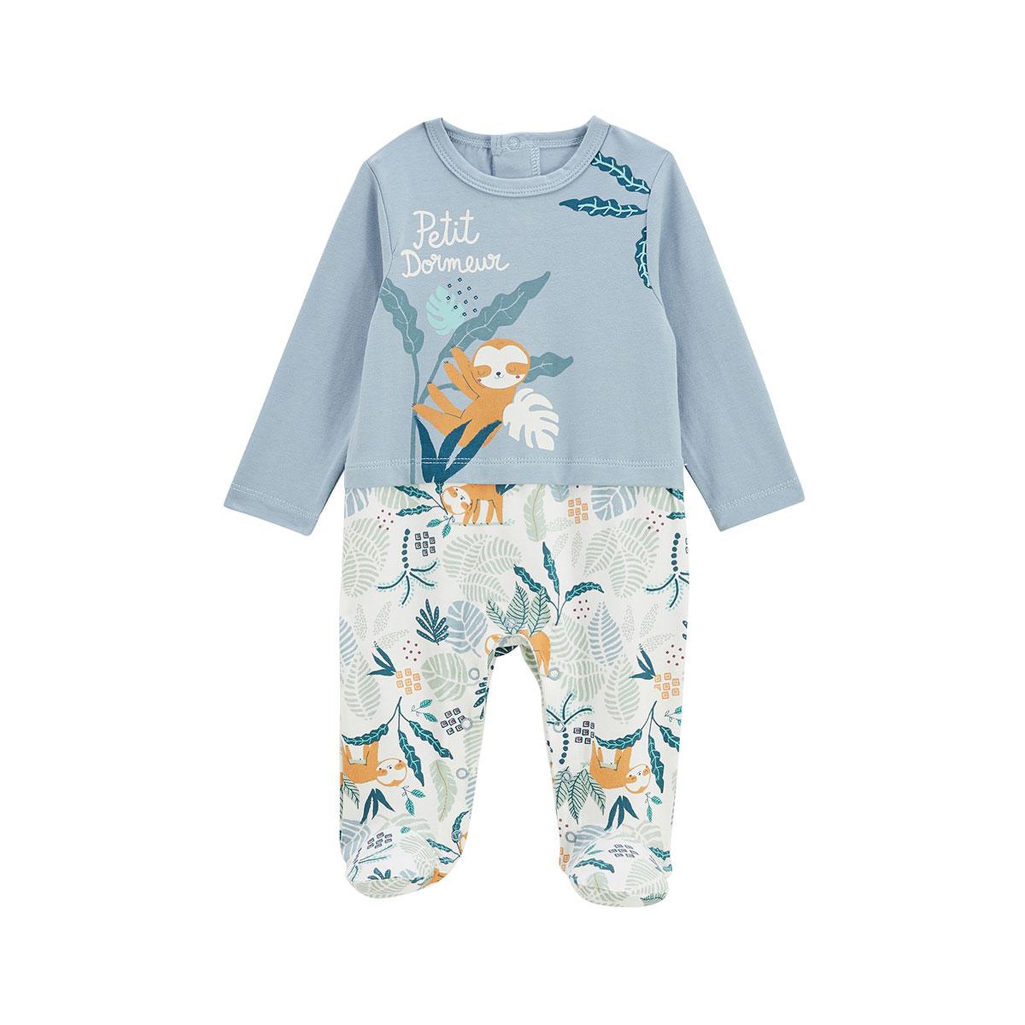 Voir la diapositive 1 : PETIT BEGUIN Pyjama bébé baroudeur