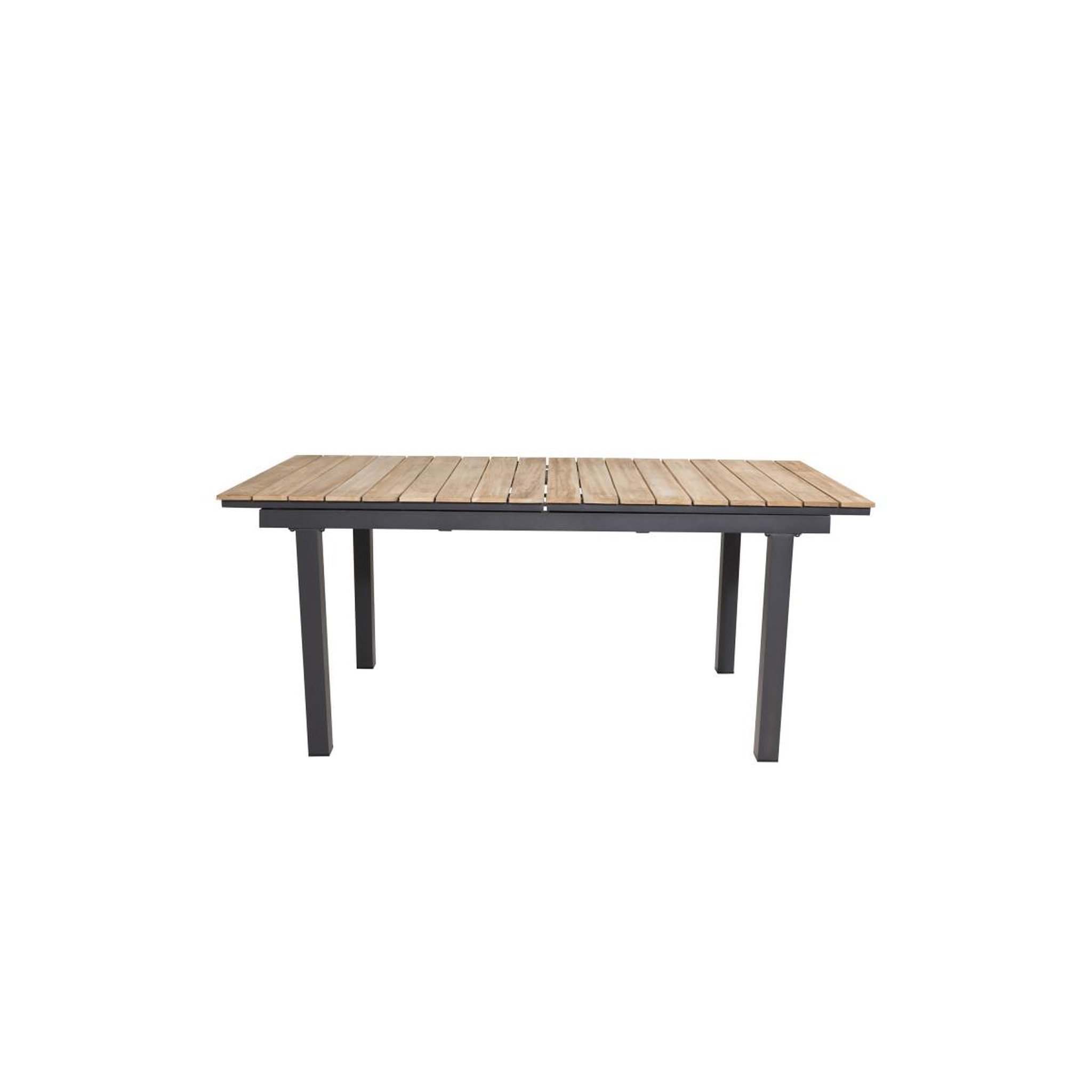 Voir la diapositive 2 : Paris Prix Table de jardin extensible  mexico  180-240cm naturel & noir