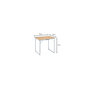 Voir la diapositive 2 : O'Camp Table de camping pliable 4 places - O'Camp - Forme valise - Dimensions : 80 x 60 x 69 cm
