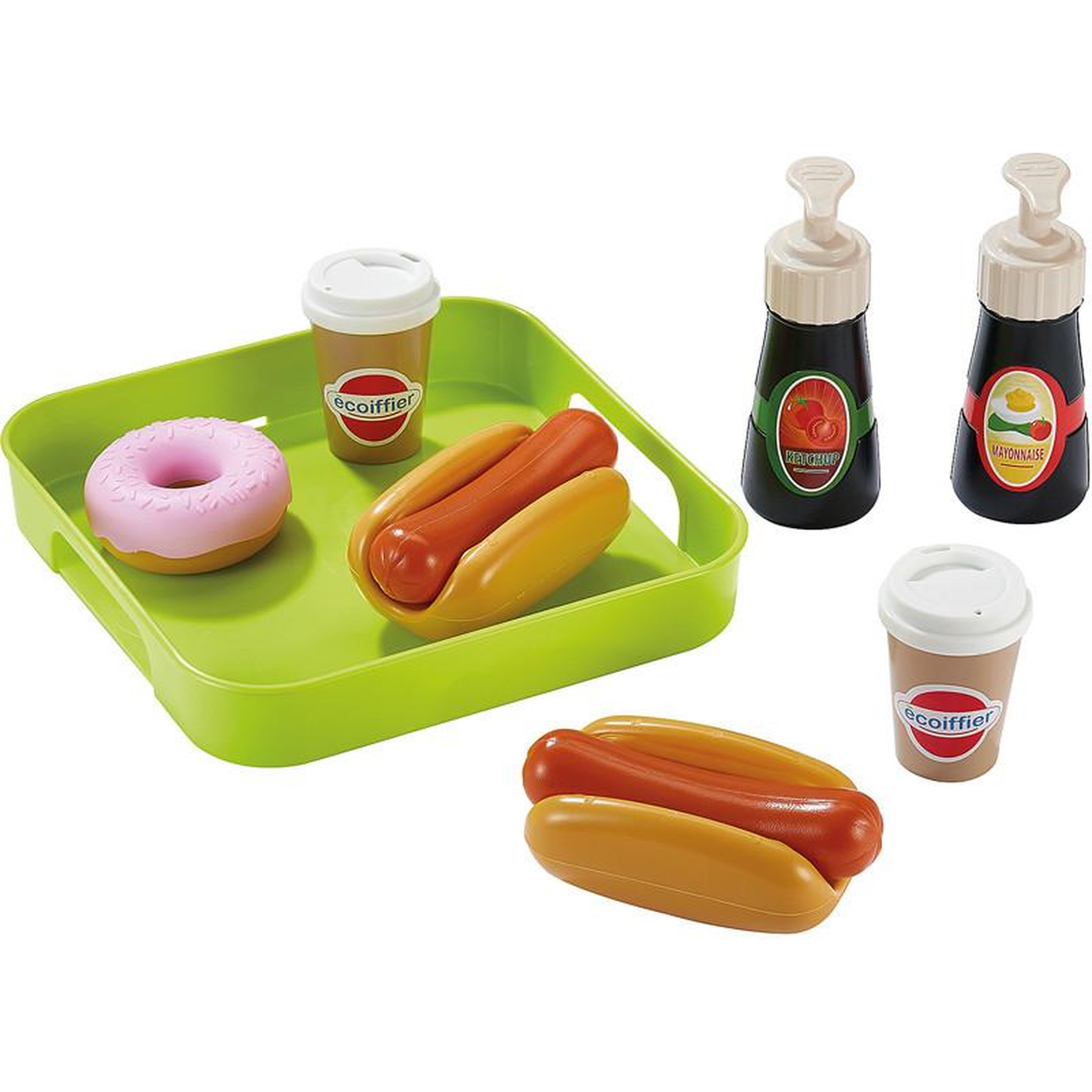 Voir la diapositive 2 : Ecoiffier PLATEAU HOTDOG 19.5CM ECOIFFIER ECO929