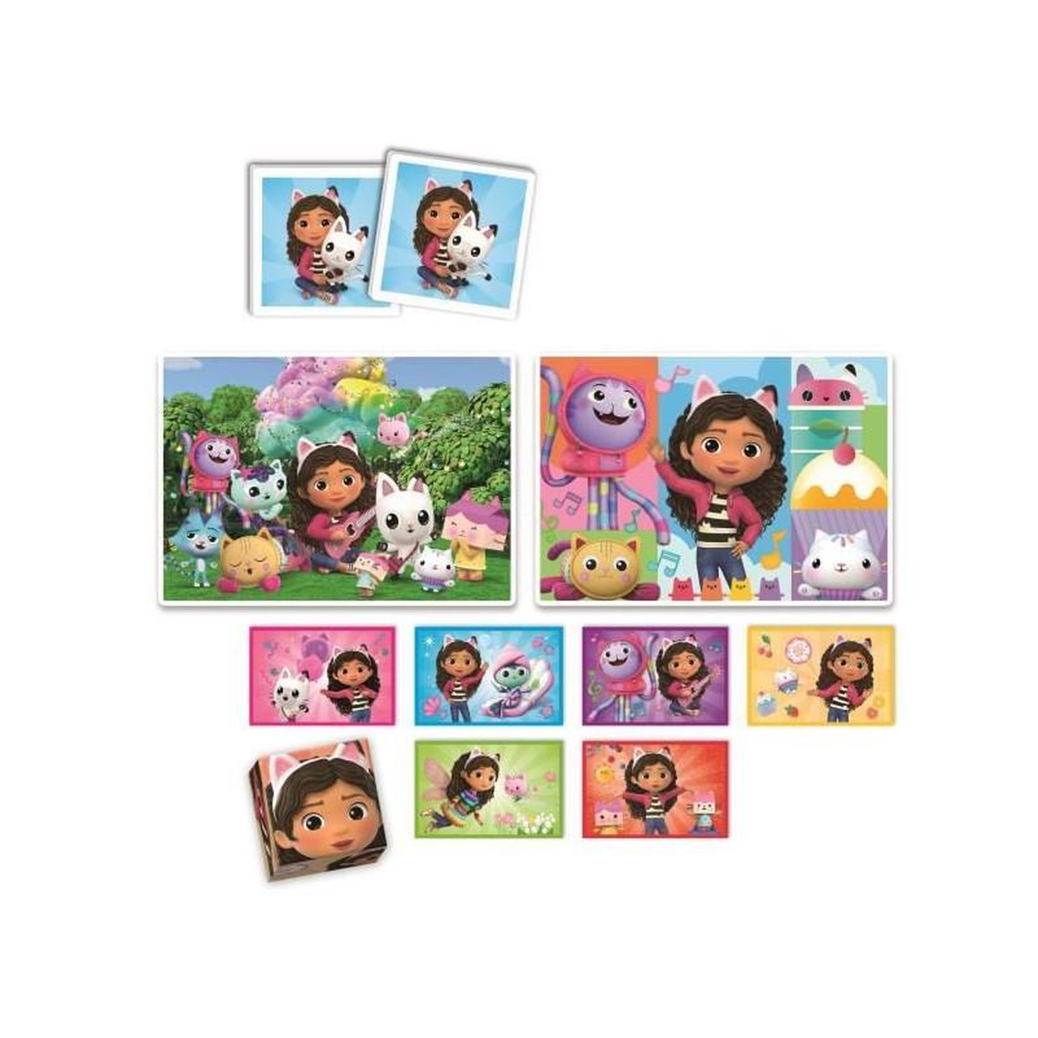 Voir la diapositive 5 : CLEMENTONI Jeu éducatif enfant 4 en 1 Gabby et la Maison Magique apprentissage – Clementoni