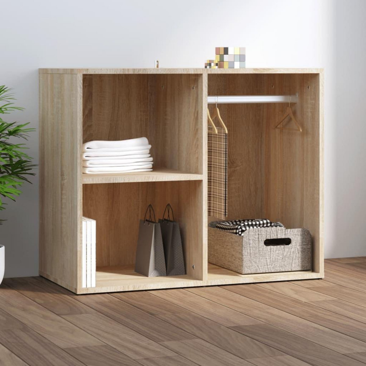 VIDAXL Armoire de dressing Chene Sonoma 80x40x65 cm Bois d'ingenierie