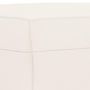 Voir la diapositive 5 : VIDAXL Banc Creme 70x35x41 cm Similicuir
