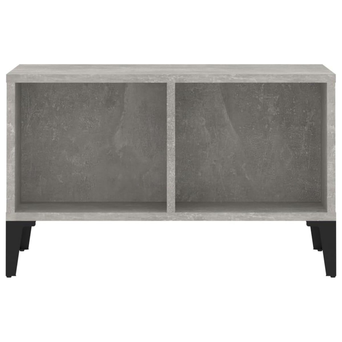 VIDAXL Table basse Gris beton 60x50x36,5 cm Bois d'ingenierie
