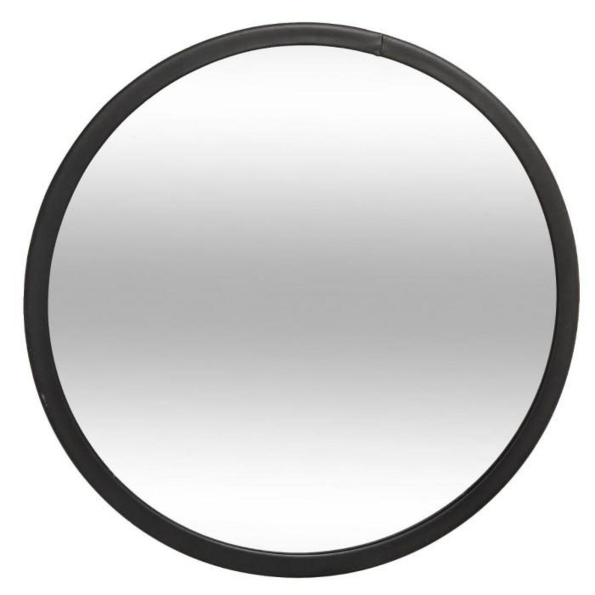 ATMOSPHERA Lot de 3 Miroirs Muraux Design  Mona  30cm Noir