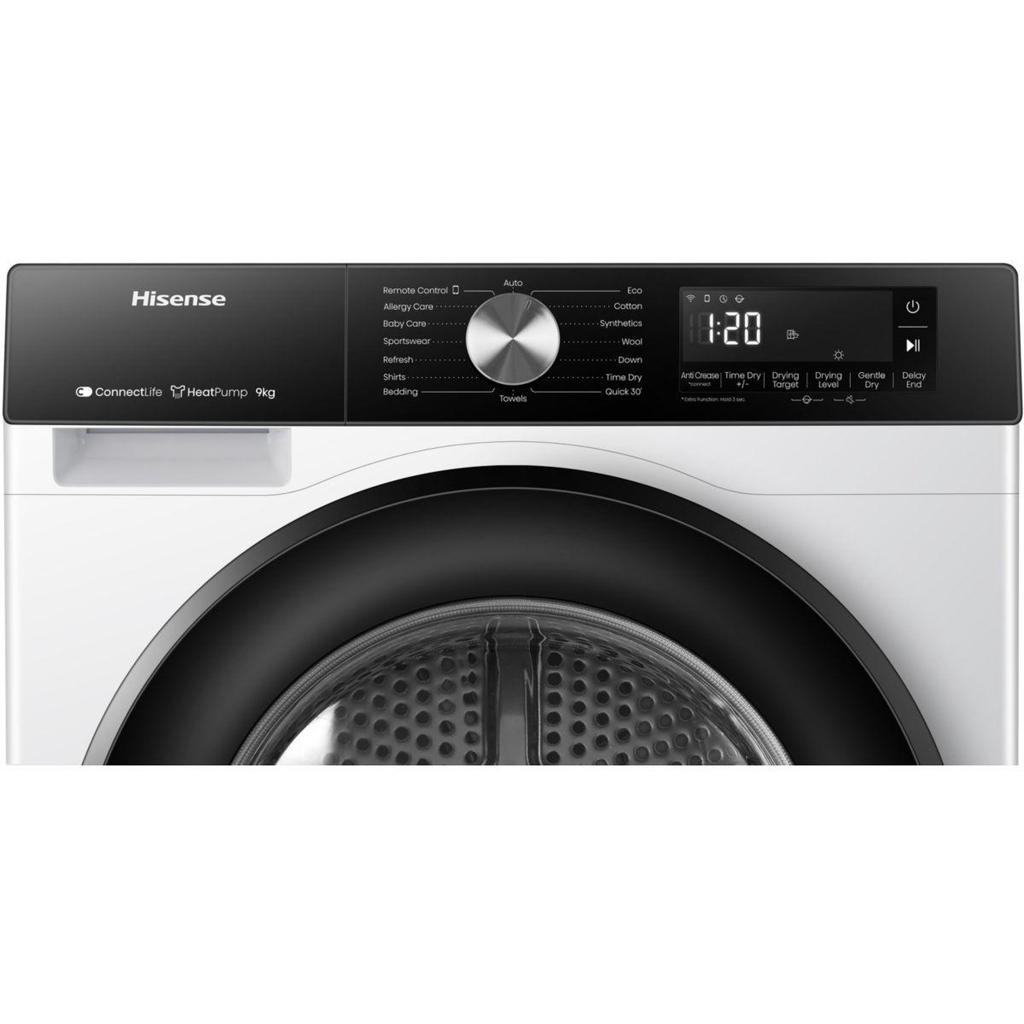 Voir la diapositive 5 : Hisense Sèche linge pompe à chaleur dh3s902uwdc