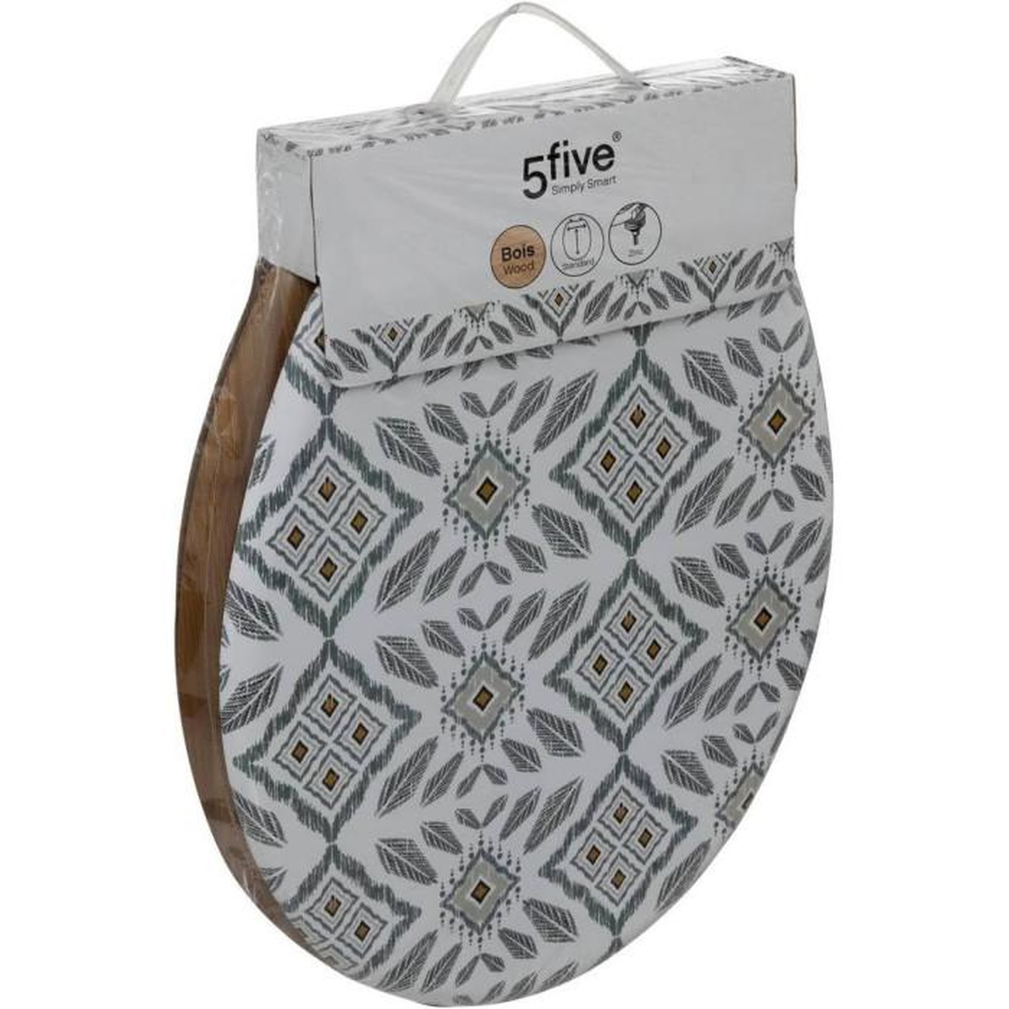 Voir la diapositive 4 : FIVE Abattant WC  Hapache  42cm Multicolore