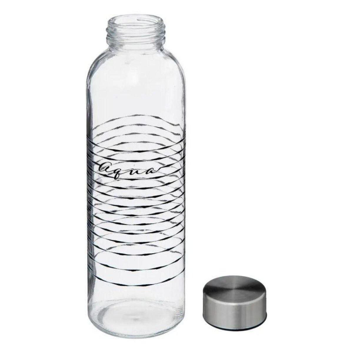 Gourde transparente bouteille en verre - Cdiscount