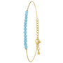 Voir la diapositive 1 : SC BOHEME Bracelet SC Bohème orné d'aquamarines