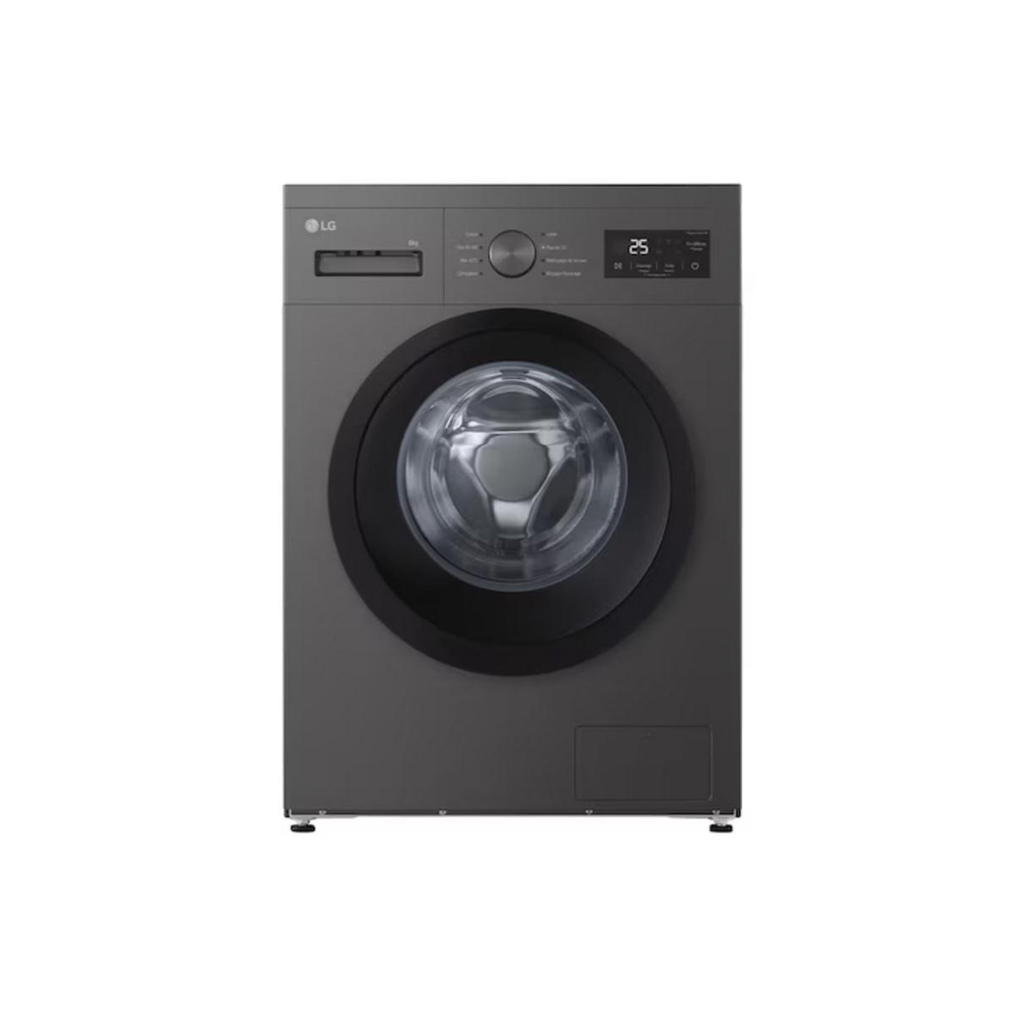 LG Lave-linge frontal 8kg 1400tours/min graphite - f84n14sls